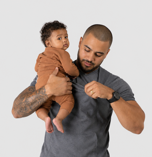 Playera Portabebés Mamá y Papá