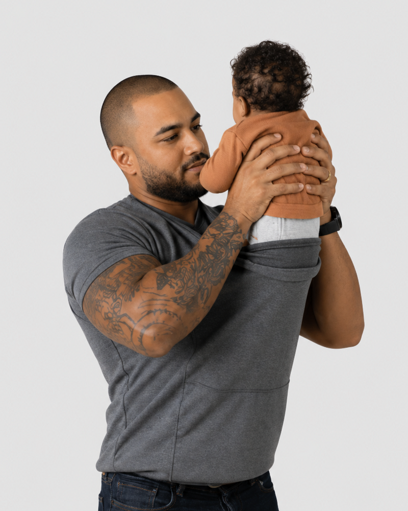 Playera Portabebés Mamá y Papá